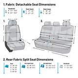 9-Piece Set: Supreme Cloth Seat Covers