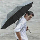 90 Fun Portable UPF40+ Waterproof Three Folding Umbrella