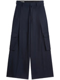 Dries Van Noten Men Piers Tris 1176 M.W.Pants Nav