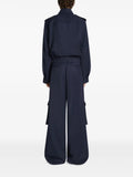 Dries Van Noten Men Piers Tris 1176 M.W.Pants Nav
