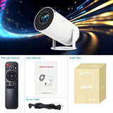 Smart Projector, 1080P Full HD Home Theater Projector, Max 130cm Projection Screen, 65W Portable Mini Projector For Home Cinema, Movie & Party
