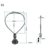 Neck-hanging Magnetic Phone Holder For Cycling