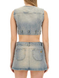 Courreges Women Top Cropped