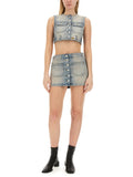 Courreges Women Top Cropped