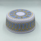 Baby Embroidered High-End Flat-Crown Round-Edge Ethnic-Style Saudi Cap