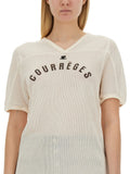 Courreges Women T-Shirt With Logo