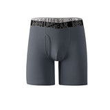 V-Shape Mens Breathable Boxer Briefs For Running And Fitness  Extended Length
