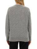 Burberry Women Cashmere Sweater With Kilt Pin