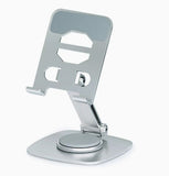 Rotating Phone Stand Desktop Metal Bedside Tablet Holder