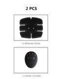 Smart rechargeable abdominal patch