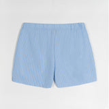 Mens Summer Lightweight Loose-fit Striped Ultra-short Shorts Minimalist Style