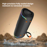 KP-842 Portable Bluetooth Speaker TF Card Support Subwoofer Ambient Light Compact Size Long Battery Life High Volume Best Seller