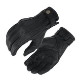 Motorcycle Gloves Chamois Leather For Men And Women