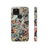 ABSTRACT DOODLE #2 | Tough Phone Case