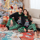 VS&LLWQ Family Christmas Pjs Matching Sets Christmas Pajamas for Family Christmas Elf Pjs Holiday Xmas Jammies Set