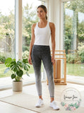 Ideology Gradient Ankle Leggings, Black / White Ombre