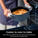Ninja MC1101 Foodi Everyday Possible Cooker Pro, 8-in-1 Versatility, One-Pot Faster Cooking Replaces 10 Tools, Family-Sized Capacity with Adjustable Temp Control, 6.5 quarts, Midnight Blue