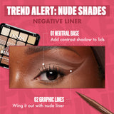 NYX PROFESSIONAL MAKEUP Epic Ink Liner, Waterproof Liquid Eyeliner - Black, Vegan Formula