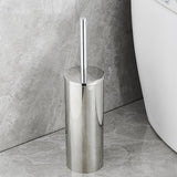 Stainless Steel Floor Toilet Brush Toilet Cleaning Brush Suit