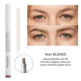 New Long Lasting Ultra-Fine Four-Comb Eyebrow Pencil