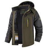 Winter Men's Fleece-lined Thick Outdoor Jacket