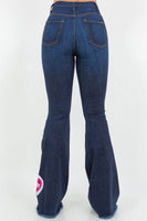 Sweet Heart Bell Bottom Jean- Inseam 32\"