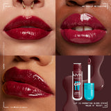 NYX PROFESSIONAL MAKEUP Lip IV Hydrating Glossy Lip Stain with 12HR Hydration - Drippin In Rose (Pink)