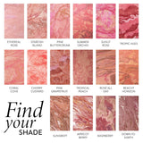 LAURA GELLER NEW YORK Baked Blush-n-Brighten Marbleized Blush for Cheeks - Pink Grapefruit - Satin Finish - Buildable Color