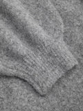 CIDER Womens Oversized Knit Sweater Pullover Crew Neck Casual Jumper Cozy Sweaters Grey