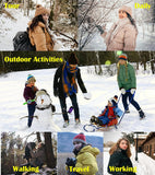 GGleaf Women's Winter Coats Quilted Puffer Jacket Warm Snow Coat with Removable Hood