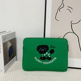 Cute Embroidered Laptop Sleeve Computer Liner Bag