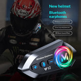 Helmet Bluetooth Headset Cycling Gear Waterproof Noise-Canceling High-Fidelity Sound