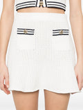 Self-Portrait Women Knitted Mini Skirt