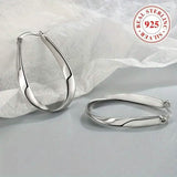 925 Silver Hypoallergenic Elegant Retro Style Earrings