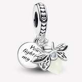 925 Silver Plated Elephant Moon Perfume Heart Firefly Beads Diy Bracelet Necklace Making Gift Of High Quality Fashion Jewelry