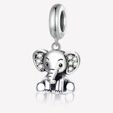 925 Silver Plated Elephant Moon Perfume Heart Firefly Beads Diy Bracelet Necklace Making Gift Of High Quality Fashion Jewelry