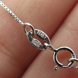 925 Sterling Silver Box Chain Necklace