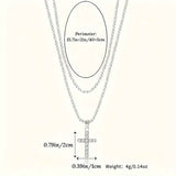 925 Sterling Silver Chain Cross Pendant