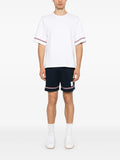 Thom Browne Men Rwb Stripe T-Shirt