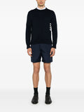 Thom Browne Men 4-Stripe Detail Sweater
