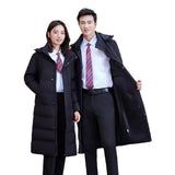 Mens Long Thick Winter Cotton Coat