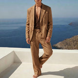 New Autumnwinter Retro-style Jacket And Trousers Set