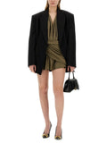Balenciaga Women V-Neck Dress