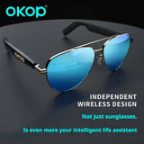 KP-Y101 Smart Bluetooth Glasses Waterproof Sweatproof Bluetooth Headset Voice Calls Blue Light Blocking Air Conduction In Stock