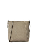 Stella Mccartney Women Alter Suede Shoulder Bag With Piping Details