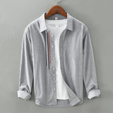 Cotton Long-sleeve Simple Handsome Casual And Versatile Shirt Jacket