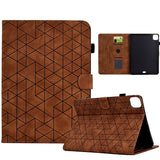 Tablet Leather Case Diamond Frosted Card Holder Drop-resistant
