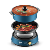 Multifunctional Electric Grill and Hot Pot Cooker