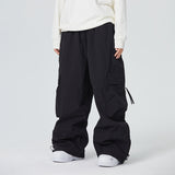 Waterproof Loose-fitting And Abrasion-resistant Mens Snow Pants For Alpine Skiing