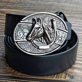 Smooth Buckle For Self-defense Trendy Punk-style Belt Buckle With A Distinctive Look
